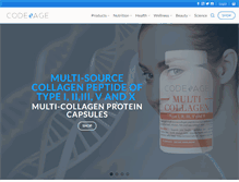 Tablet Screenshot of codeage.com